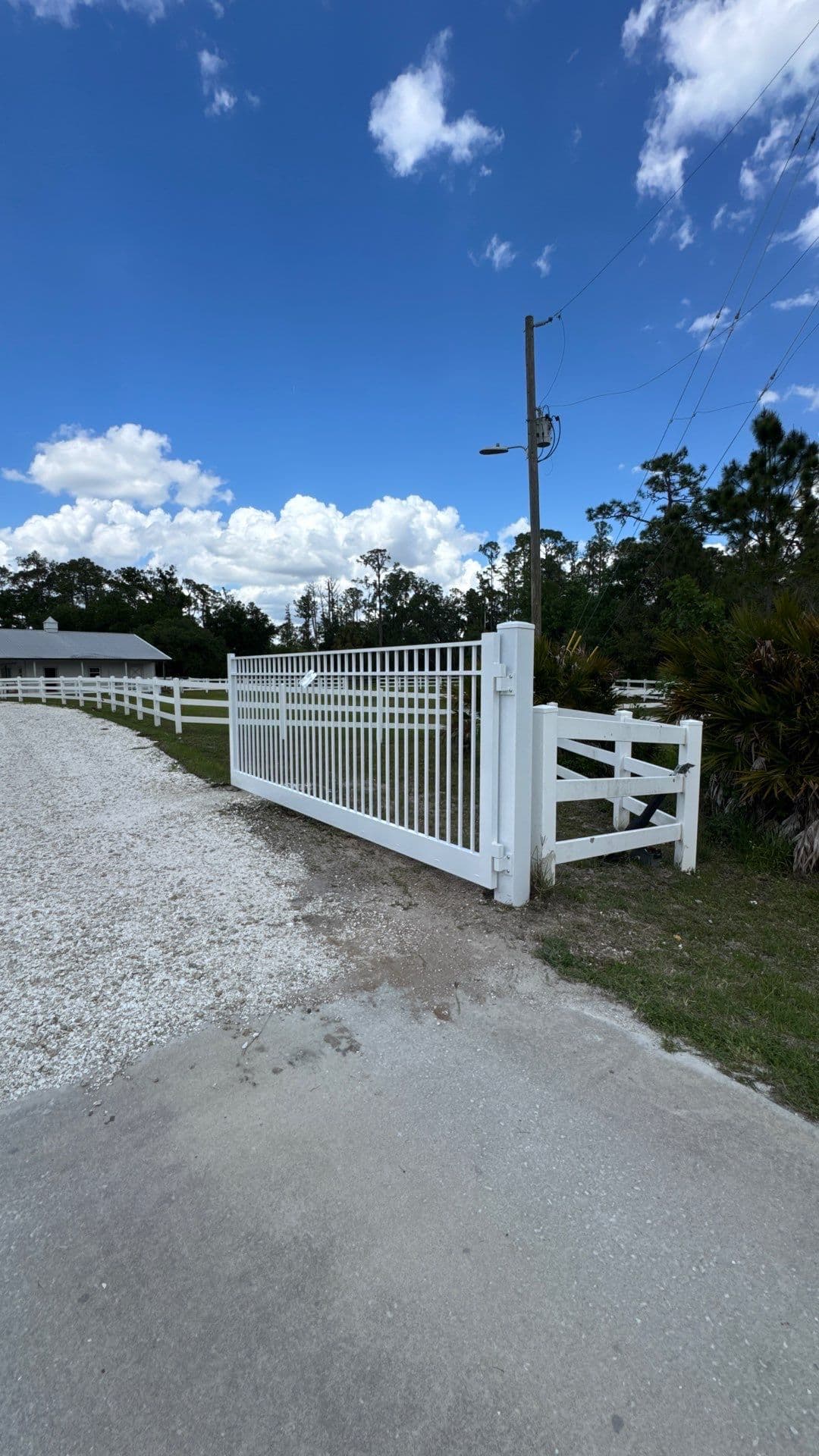 Aluminum fence installation by ASAP Fence & Gates near Star Farms at Lakewood Ranch, FL