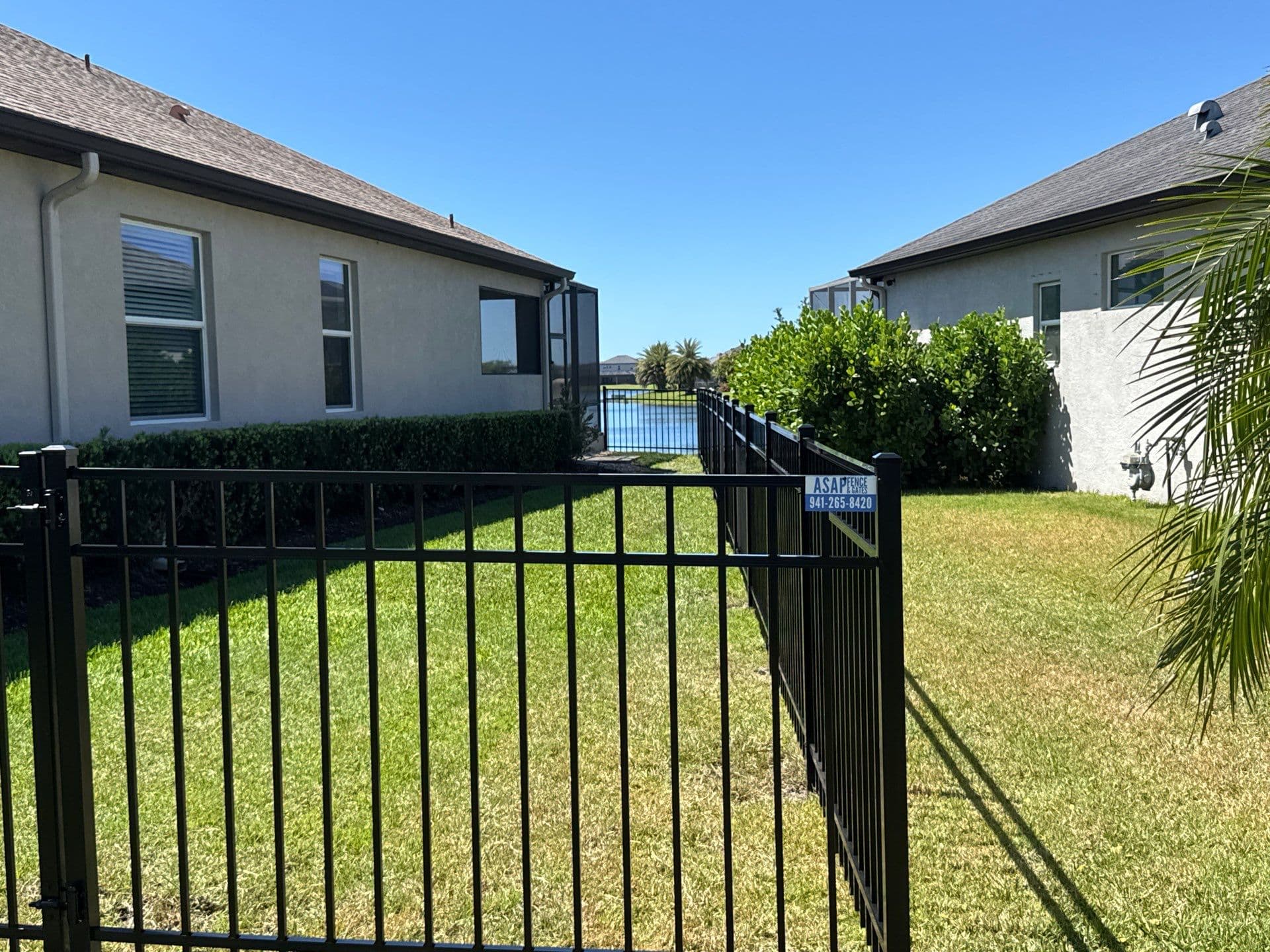 Aluminum Fence installation by ASAP Fence & Gates in AVALON PARK TAVARES PROPERTY OWNERS ASSN INC, FL