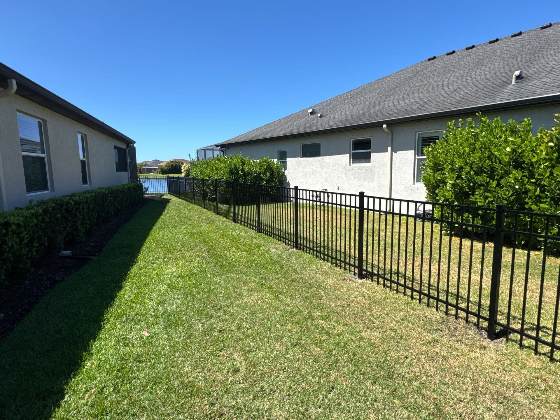 Aluminum fence installation by ASAP Fence & Gates near DEL WEBB AT LAKEWOOD RANCH HOMEOWNERS ASSOCIATION, FL