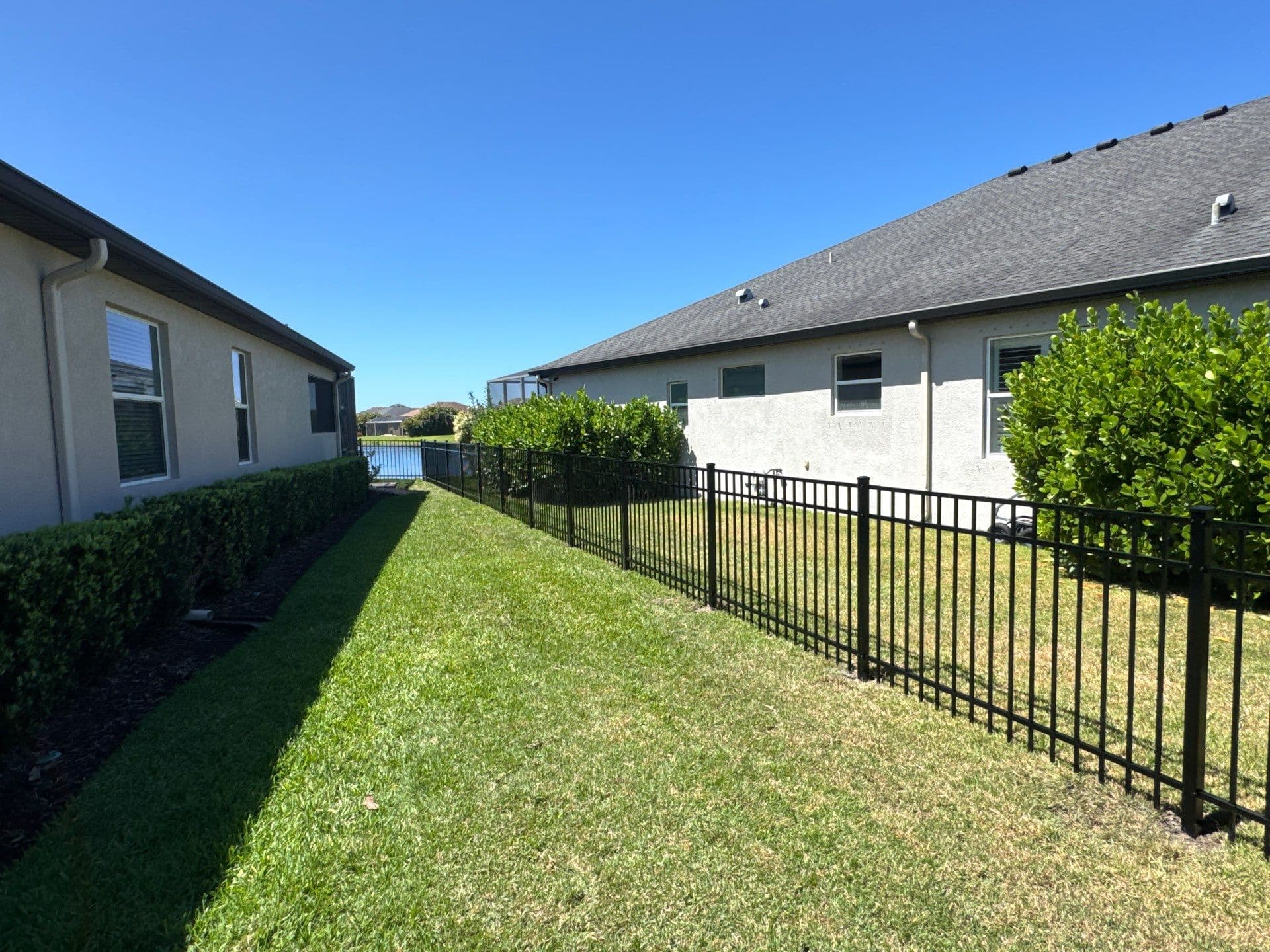 Aluminum fence installation by ASAP Fence & Gates near Hunters Creek, FL
