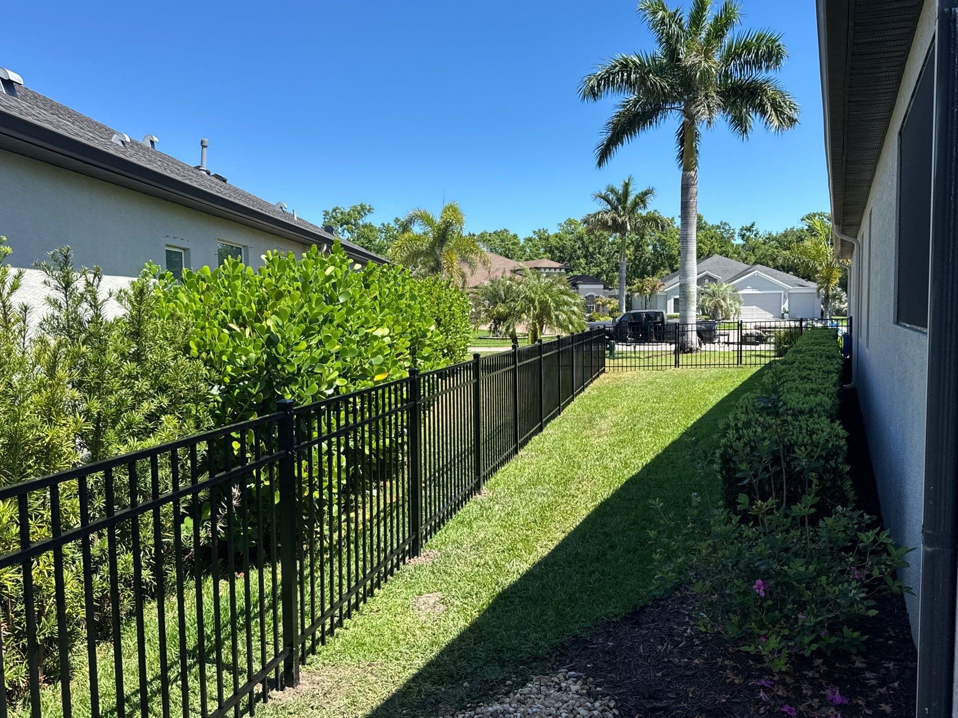 Aluminum fence installation by ASAP Fence & Gates near DEL WEBB AT LAKEWOOD RANCH HOMEOWNERS ASSOCIATION, FL