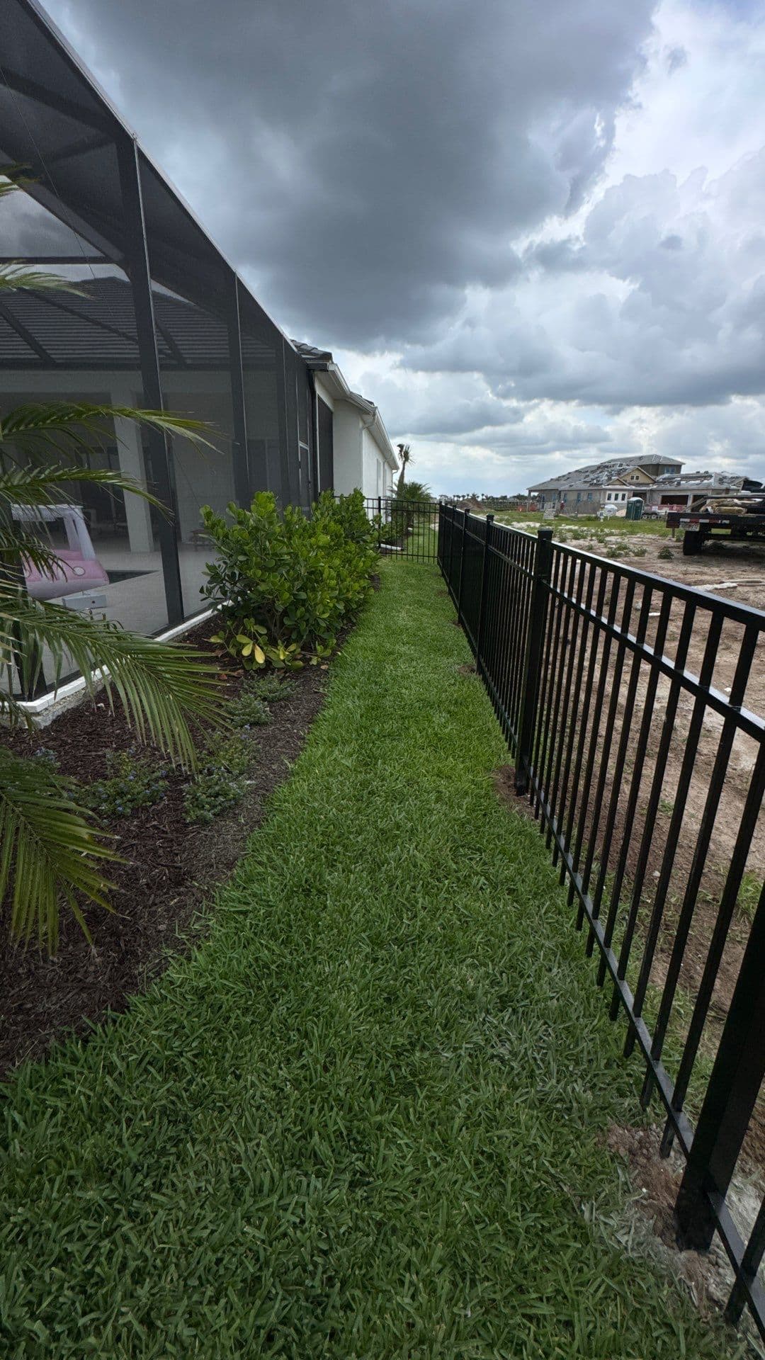 Aluminum fence installation by ASAP Fence & Gates near Belmont, FL