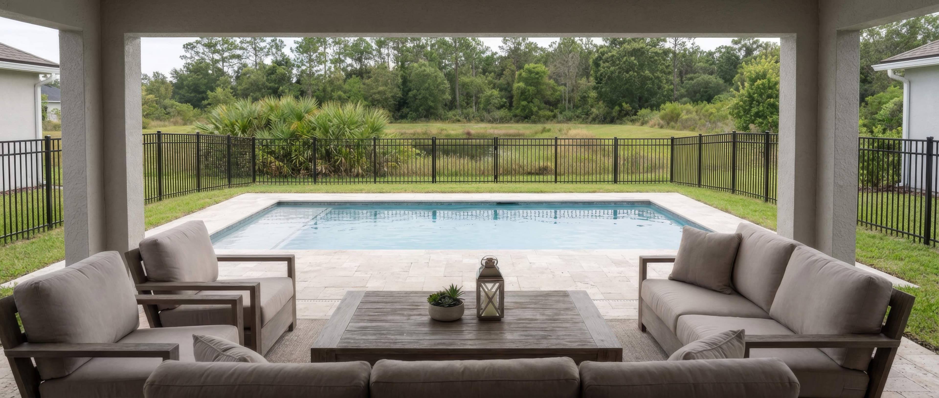 Aluminum Fence installation by ASAP Fence & Gates in Pepper Grove, FL