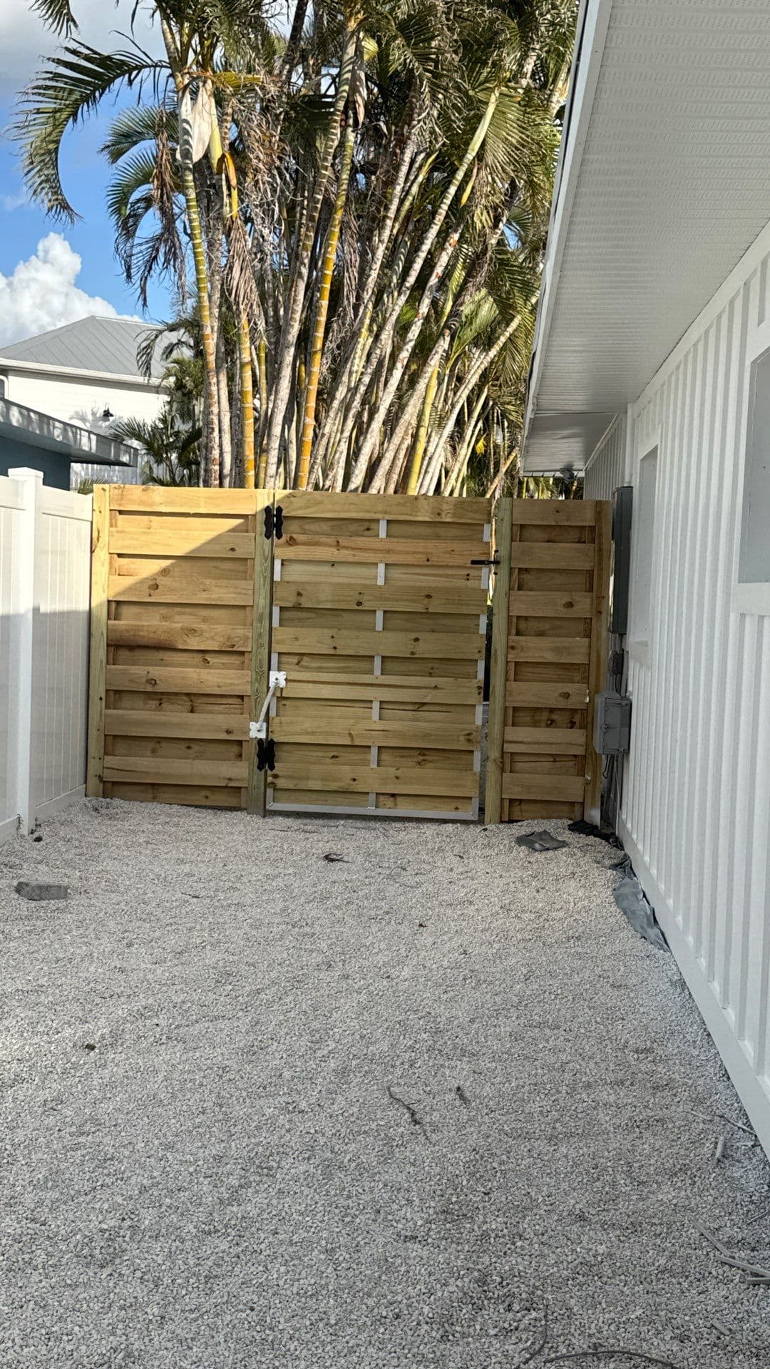 Wood fence installation by ASAP Fence & Gates near Harmony, FL